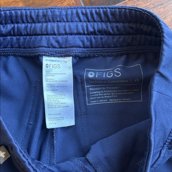 FIGS ZAMORA JOGGERS- NAVY - Picture 5 of 5